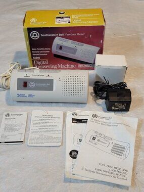 Southwestern Bell Freedom Phone Digital Answering Machine FA990